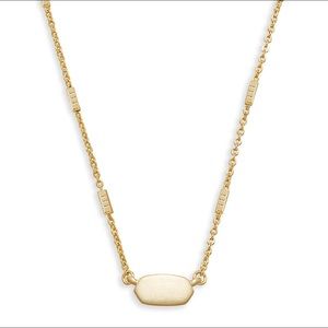 Kendra Scott Fern Necklace in Gold